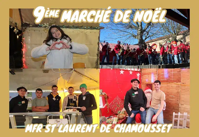 9eme marche de noel mfr st laurent de chamousset jeunes fanf
