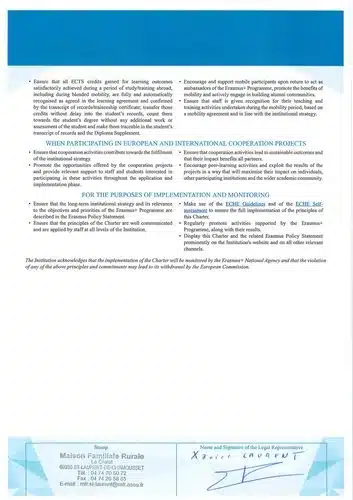 extrait de la declaration strategique erasmus de la mfr rhon